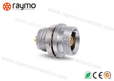 Multipole Type Waterproof Power Connector , Waterproof Cable Connector FVG 1W 6pins