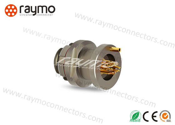 Light Weight Industrial Circular Connectors UR01WL07F010SBK1Z2ZA Rugged Shaped