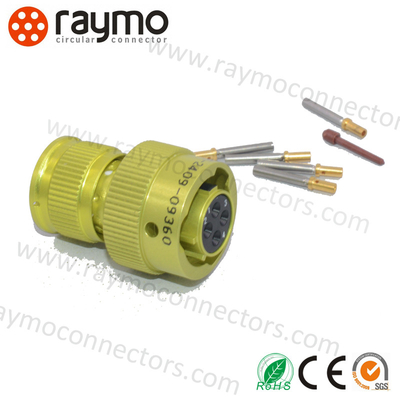 ZH23 Mil Spec Connector эквивалентный российскому CH23 с золотой/серебряной покрытием и контактным материалом из медного сплава