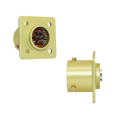 Russian OHS Series Hermetic Square Flange Receptacle OHS-BC-1-7/12-B1-1-B для цепей постоянного тока и переменного тока