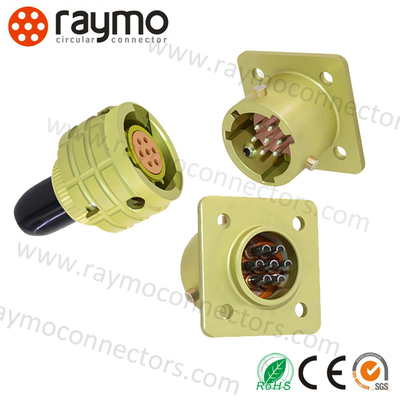 Амфенол ONTS-BS Серия ONTS-BS-1-7/12-V1-1-V Герметическая квадратная фланцевая емкость